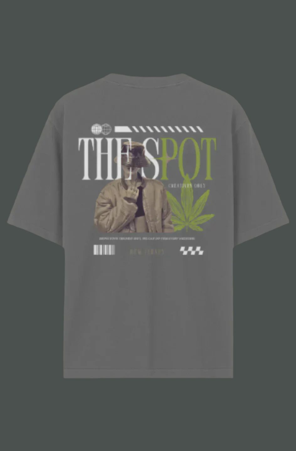 Drop-Shoulder Tee