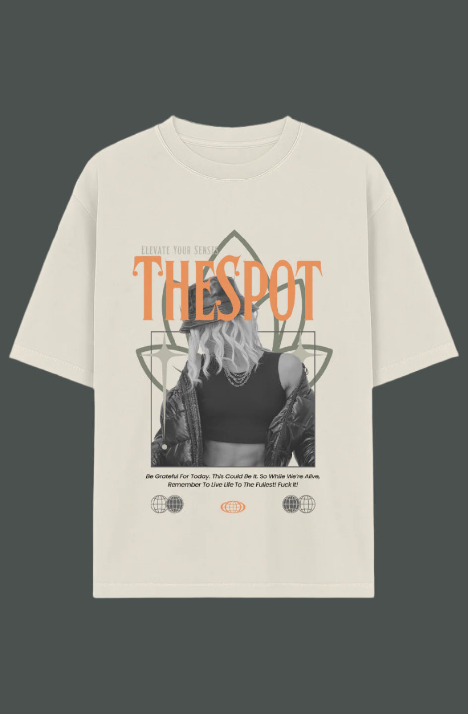 Drop-Shoulder Tee